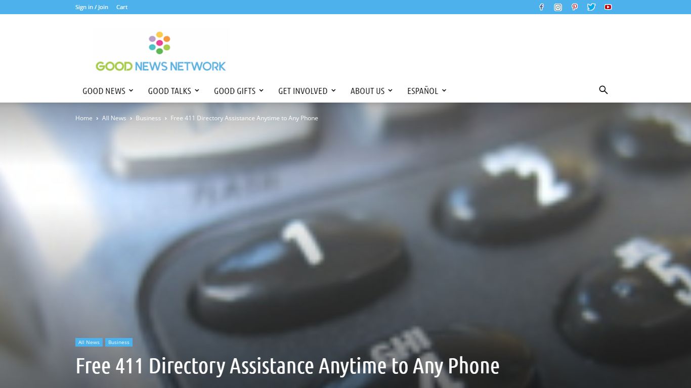 Free 411 Directory Assistance Anytime to Any Phone